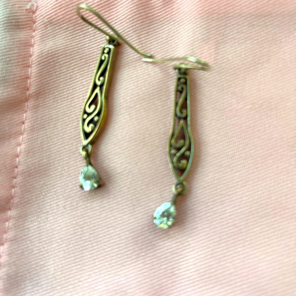Silpada silver earrings